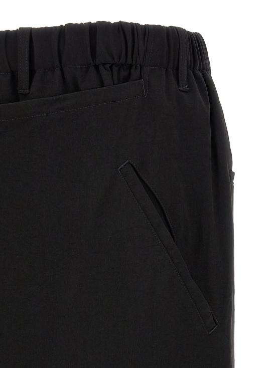 26FW 요지 야마모토 스트레이트 팬츠 HWP175001 Black - YOHJI YAMAMOTO