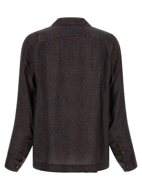 26FW 드리스 반 노튼 긴팔 셔츠 2620207134006703 Brown - DRIES VAN NOTEN