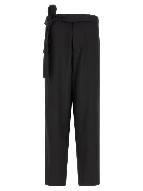 26FW 키코 코스타디노브 스트레이트 팬츠 KKAW26T037 Black