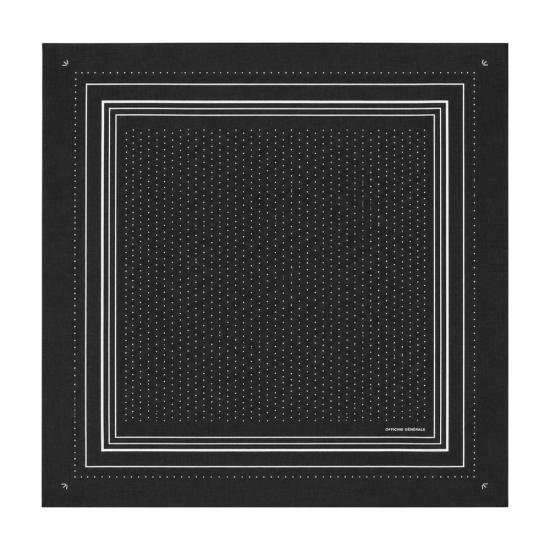26FW 오피신 제네랄 머플러/스카프 OFG026001 BLACK - OFFICINE GENERALE