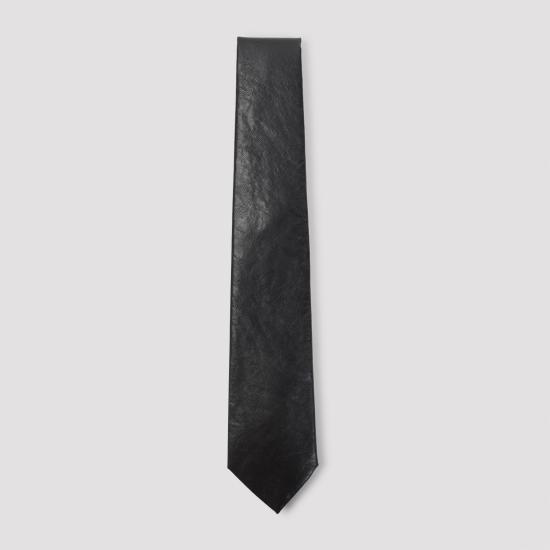 26FW 아워레가시 포인티드 팁 넥타이 A4248TBR BLACK - OUR LEGACY