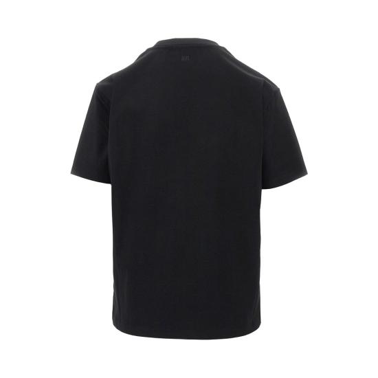 26FW 아미 스몰 하트 로고 티셔츠 BFUTS035724 Black - AMI