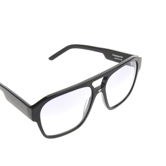 26FW 페이스 하이드 안경 DOPPIOPONTENERO Black - FACE HIDE