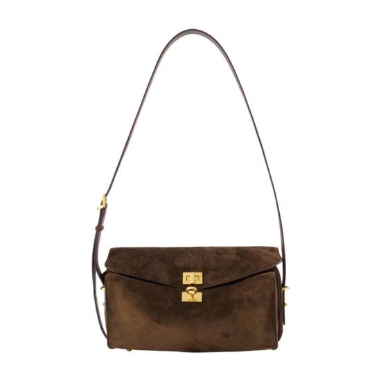 26FW 발렌시아가 숄더백 CIA025331 BROWN