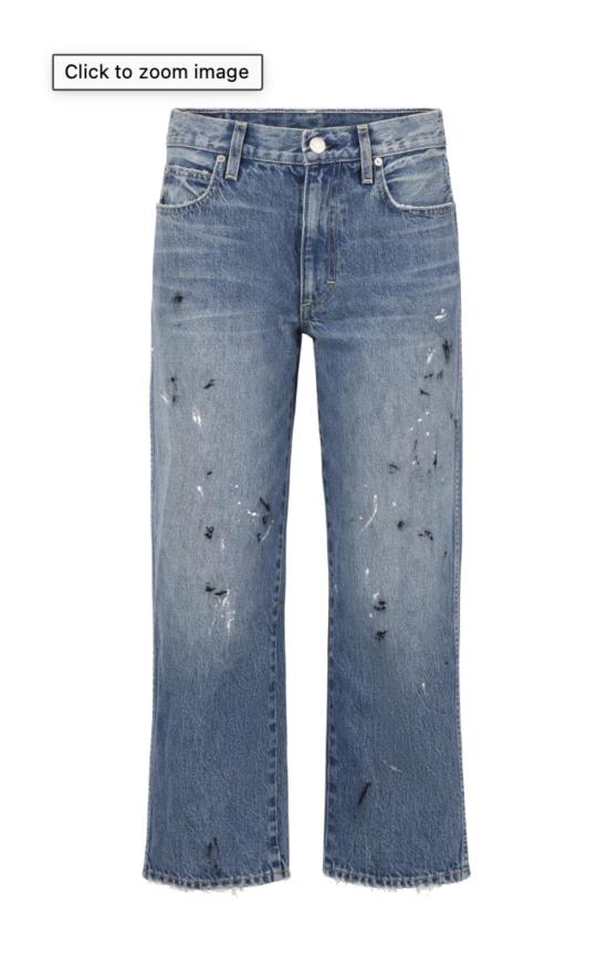  아모 데님 데님 팬츠 빌리 진 섀터 - AMO DENIM