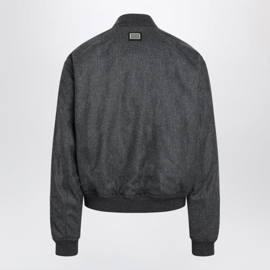 26FW 돌체앤가바나 봄버 자켓 G9CLATFU291 Grey - DOLCE & GABBANA