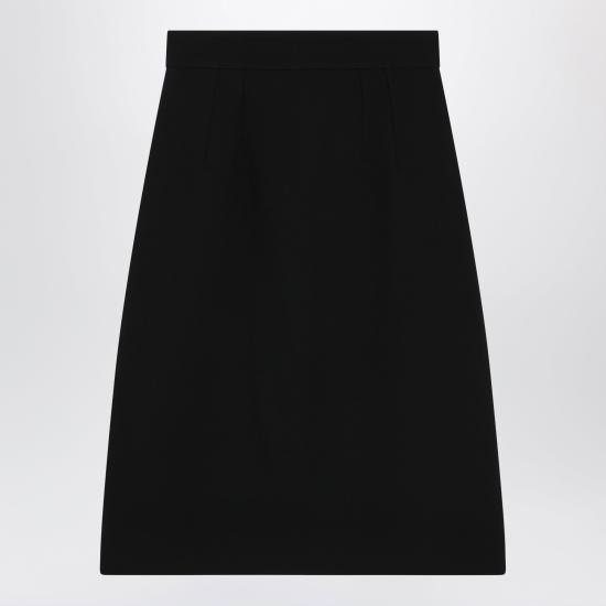 26FW 돌체앤가바나 미디 스커트 F4DE4TFU2L8 Black