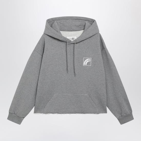 26FW MM6 메종마르지엘라 후드 티셔츠 S62GU0151S25337 Grey