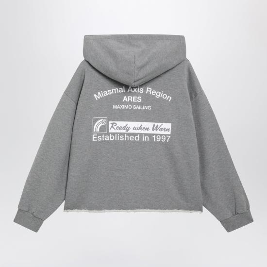 26FW MM6 메종마르지엘라 후드 티셔츠 S62GU0151S25337 Grey - MM6 MAISON MARGIELA