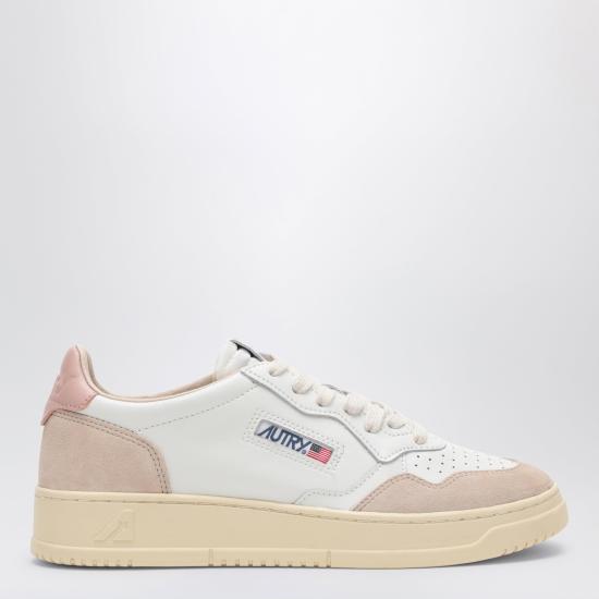 26FW 오트리 메달리스트 로우 레더 스니커즈 AULWLS37 White