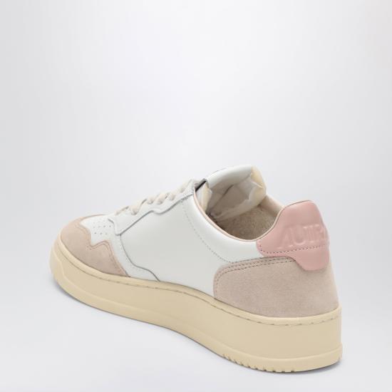26FW 오트리 메달리스트 로우 레더 스니커즈 AULWLS37 White - AUTRY