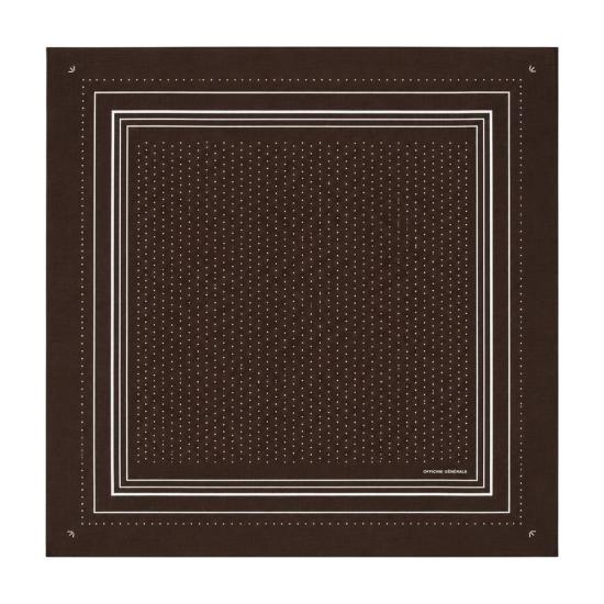26FW 오피신 제네랄 머플러/스카프 OFG026002 BROWN - OFFICINE GENERALE