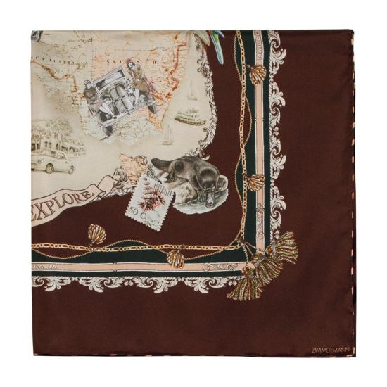 26FW 짐머만 머플러/스카프 ZMM026315 BROWN - ZIMMERMANN