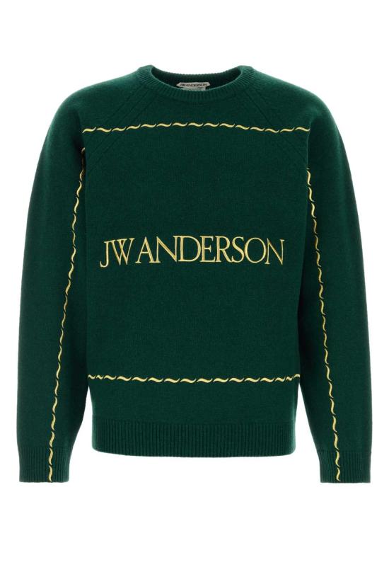 26FW JW앤더슨 스웨터 KW1584YN0471 555 GREEN