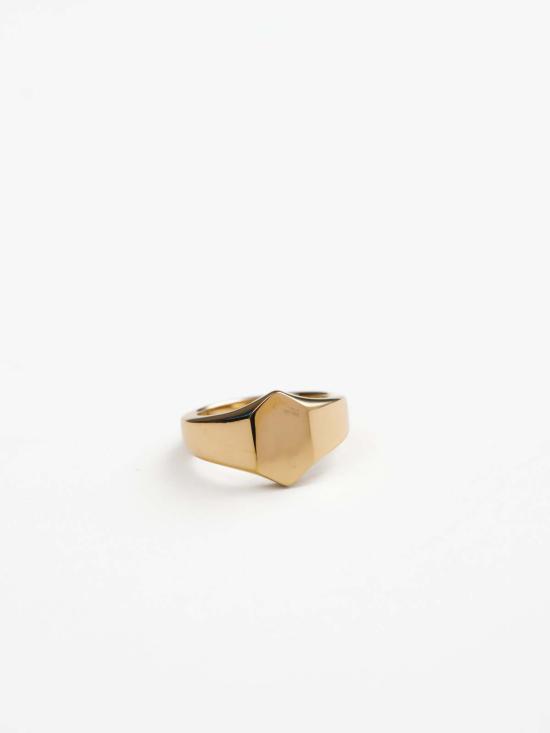  Their Studios 반지 Hayden Hex Pinky Ring - OTHER BRANDS