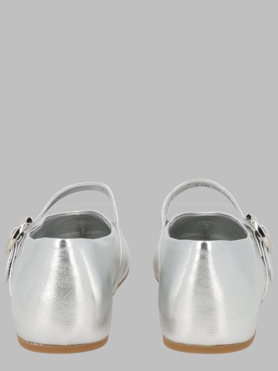 26FW 살바토레 페라가모 플랫 슈즈 782667 01J947008 SILVER - SALVATORE FERRAGAMO