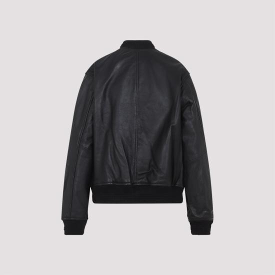 26FW 디젤 가죽 자켓 A20113 0PFAH9XX BLACK - DIESEL