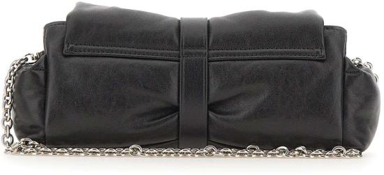 26FW 비비안웨스트우드 하트 레더 오르브 클러치 파우치 49030004W L00BXN401 BLACK - VIVIENNE WESTWOOD