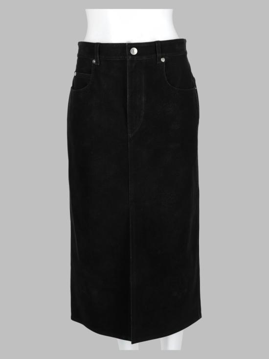 26FW 이자벨마랑에뚜왈 스트레이트 팬츠 JU0524FA D3B01E01BK BLACK