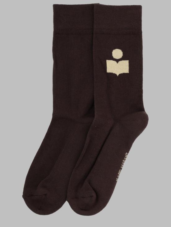 26FW 이자벨마랑 실로키 양말 CT001JHA A1C03J50CL BROWN - ISABEL MARANT