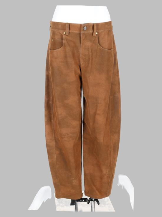 26FW 이자벨마랑에뚜왈 스트레이트 팬츠 PA0780FA D3B01E50BW BROWN