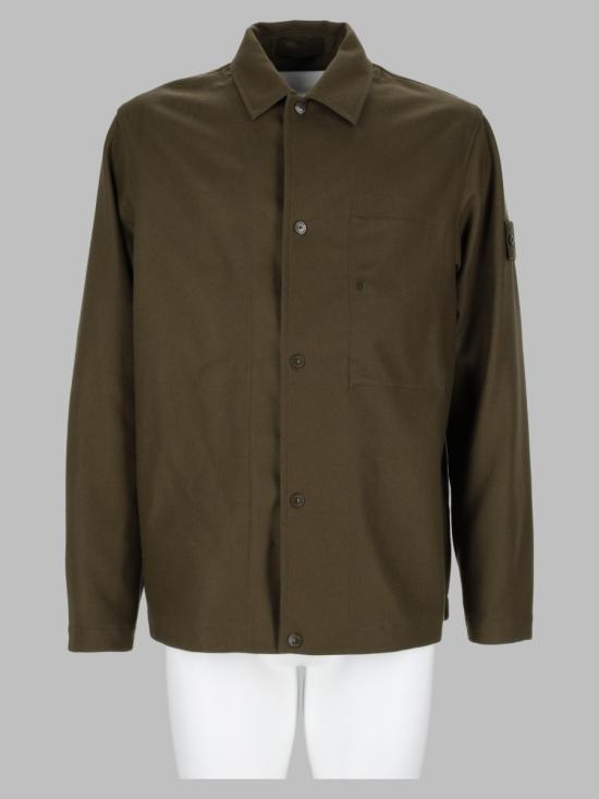 26FW 스톤 아일랜드 긴팔 셔츠 L2S151200020 S0F24V0054 MILITARY GREEN
