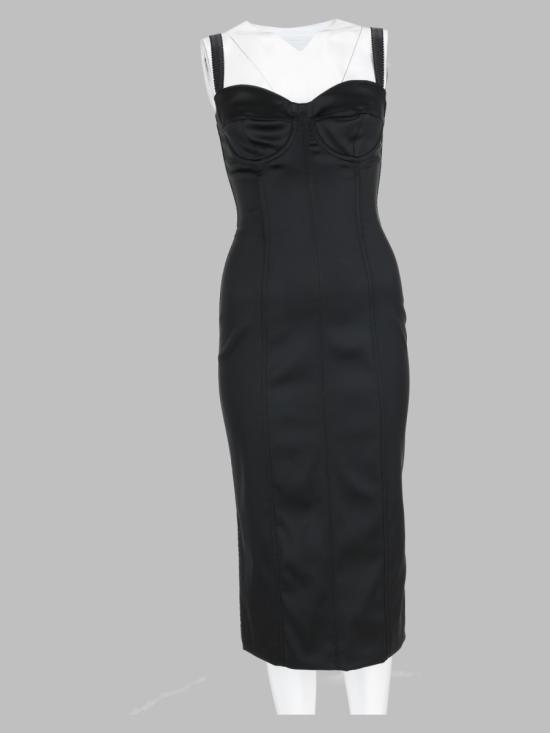 26FW 돌체앤가바나 원피스 F60DGT FURHMN0000 BLACK