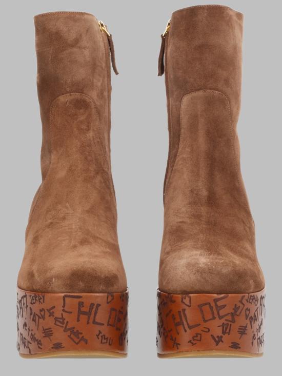 26FW 끌로에 부츠 26W15DRY 27Z BROWN