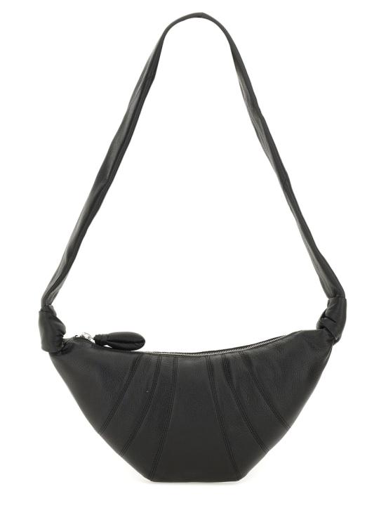 26FW 르메르 크루아상 레더 숄더백 BG0003 LL0018BK999 BLACK - LEMAIRE