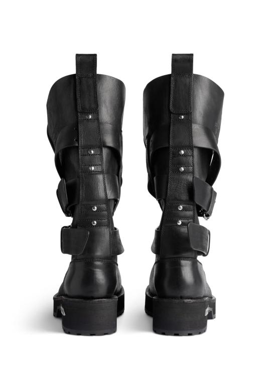 26FW 발렌시아가 베놈 하이 부츠 833594 WBEQ11000 BLACK - BALENCIAGA