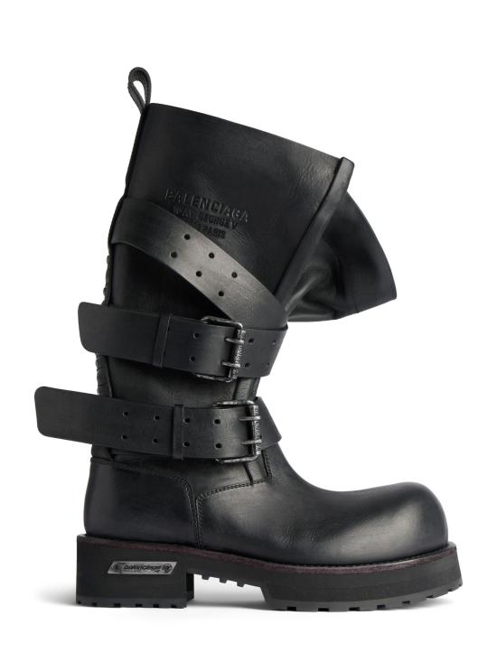 26FW 발렌시아가 베놈 하이 부츠 833594 WBEQ11000 BLACK