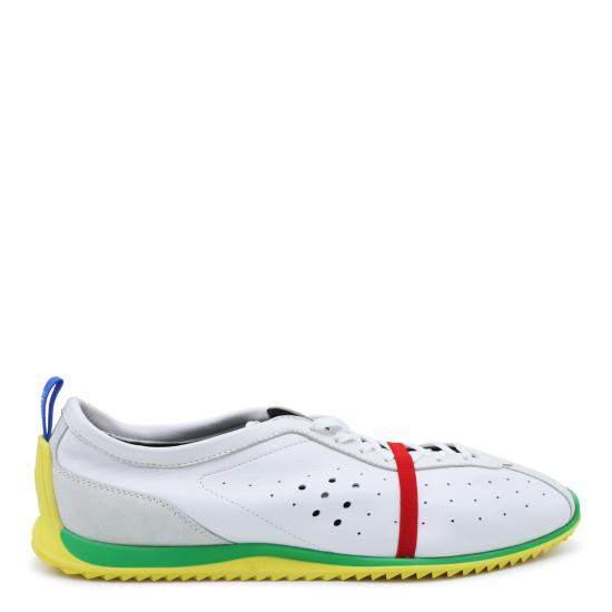 26FW 셀린느 스트레치 램스킨 소프트 스니커즈 367355351C GKQ1 WHITE YELLOW