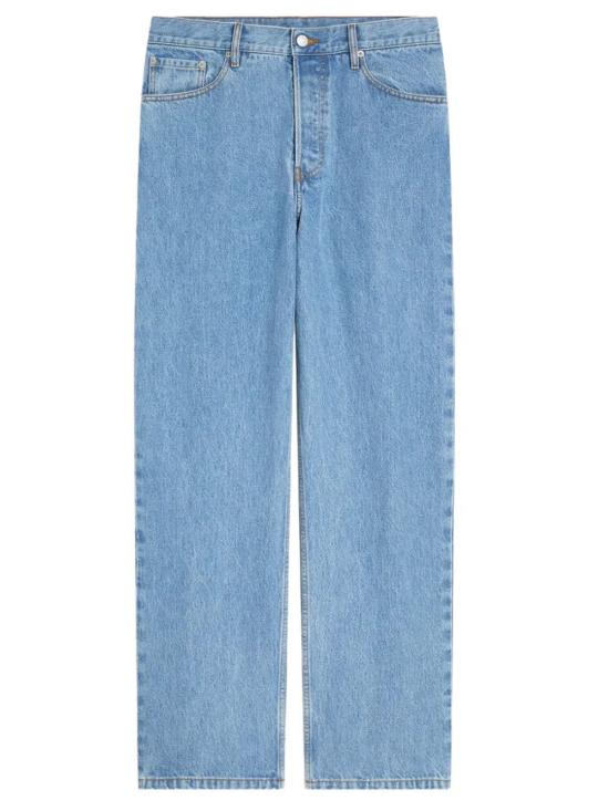 26FW 드리스 반 노튼 데님 팬츠 262 020935 4400 514 Light blue