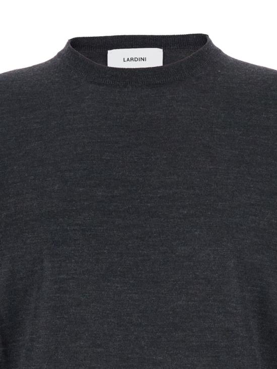 26FW 라르디니 스웨터 CNLMML436 CN64021 950 WASHED BLACK - LARDINI