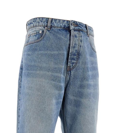 26FW 아미 데님 코튼 라지 핏 진 HTR450DE0046 Blue - AMI