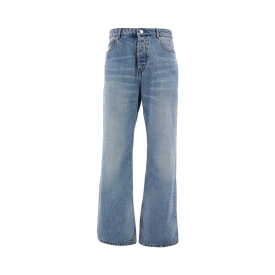 26FW 아미 데님 코튼 라지 핏 진 HTR450DE0046 Blue