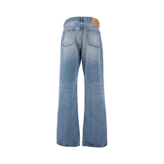 26FW 아미 데님 코튼 라지 핏 진 HTR450DE0046 Blue - AMI