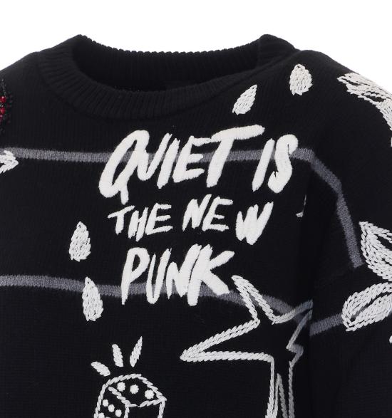 26FW 핑코 스웨터 107502 A2PKZIK BLACK - PINKO