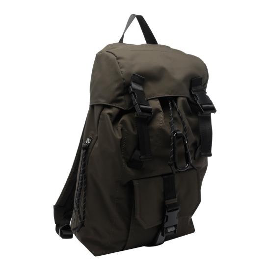 26FW 아페쎄 로고 프린트 버클 플랩 백팩 PAAGE H62631 JAD Green - A.P.C.