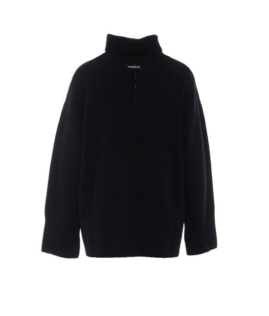 26FW 핑코 터틀넥 107211 A3G1Z99 BLACK - PINKO