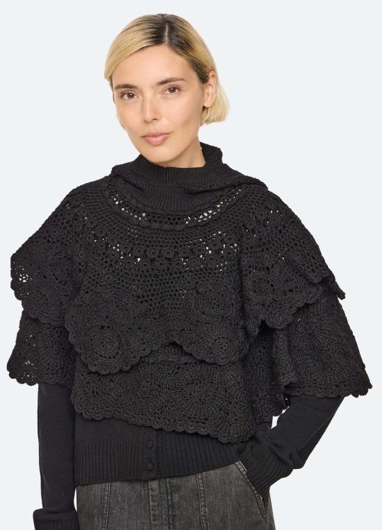  씨뉴욕 후드 티셔츠 AW26 152 BLACK - SEA NY