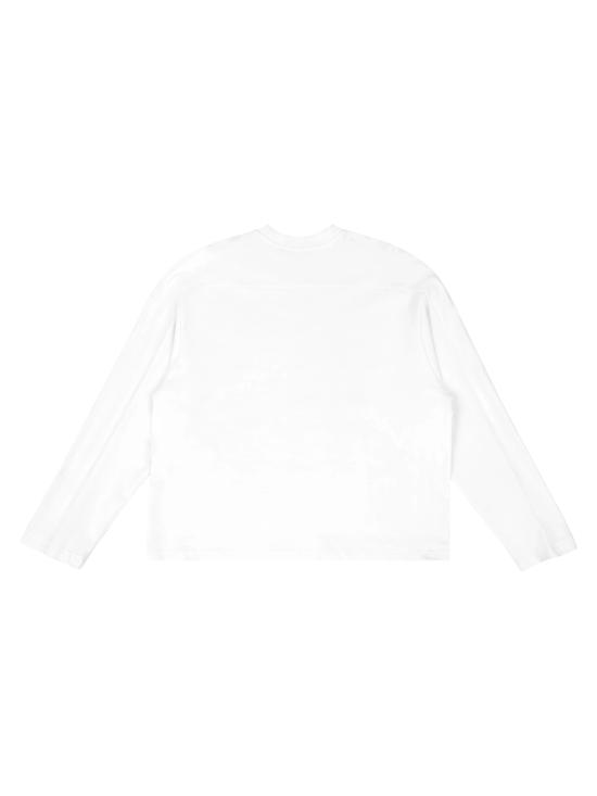 26FW 엔타이어 스튜디오 긴팔 티셔츠 ESFW26ST02012 WHITE Bianco - ENTIRE STUDIOS