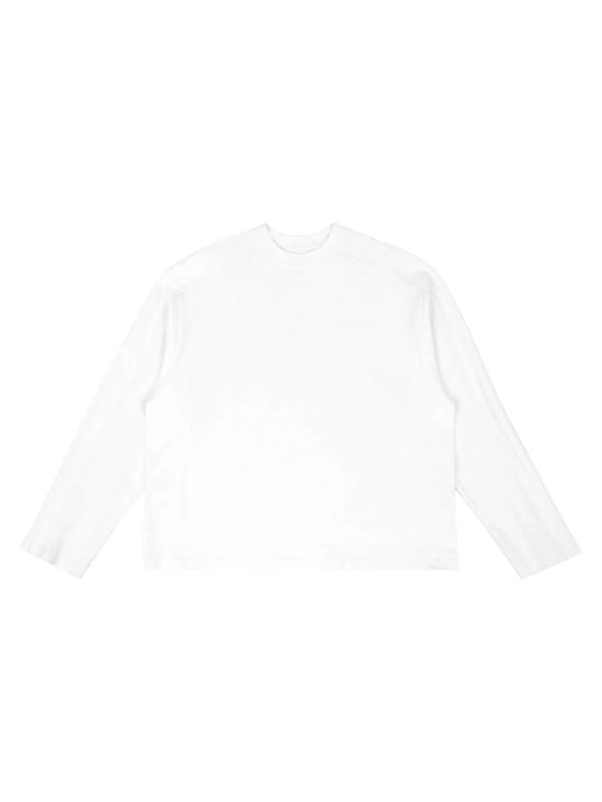 26FW 엔타이어 스튜디오 긴팔 티셔츠 ESFW26ST02012 WHITE Bianco