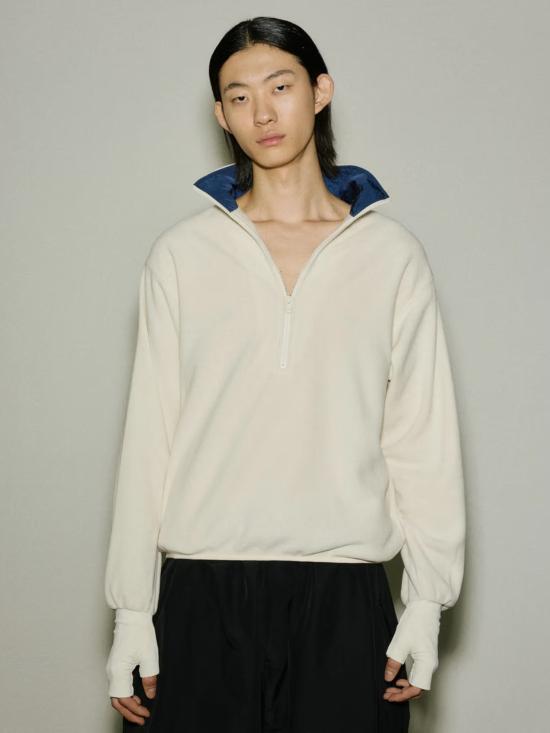 26FW 엔타이어 스튜디오 긴팔 티셔츠 ESFW26ST01016 CREAM BIANCO - ENTIRE STUDIOS