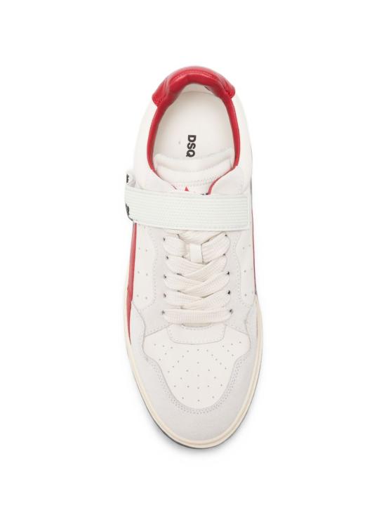 26FW 디스퀘어드2 스니커즈 SNM0496 01504118M1747 Bianco rosso - DSQUARED2