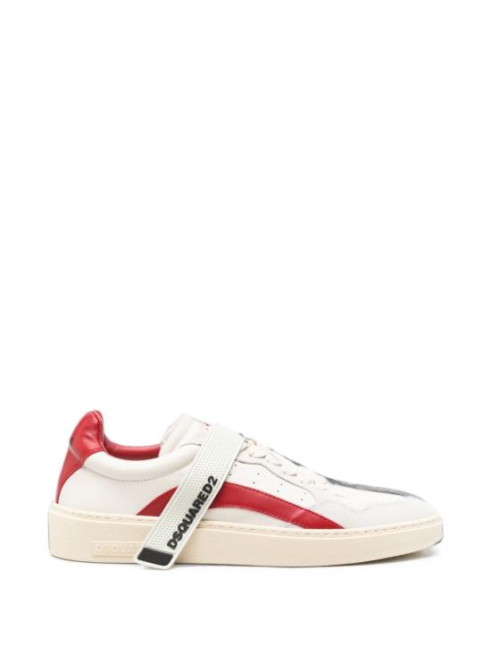 26FW 디스퀘어드2 스니커즈 SNM0496 01504118M1747 Bianco rosso - DSQUARED2