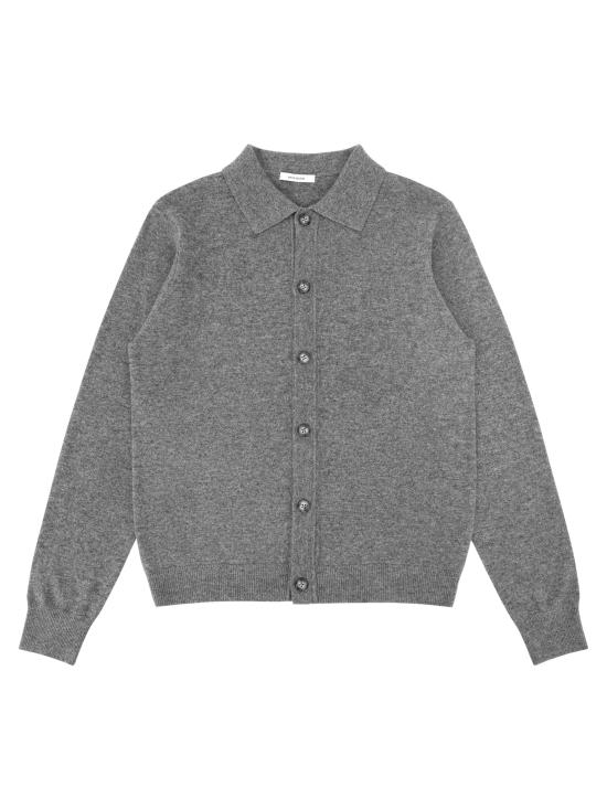 26FW 엔타이어 스튜디오 가디건 ESFW26SW03630 CONCRETE GRIGIO