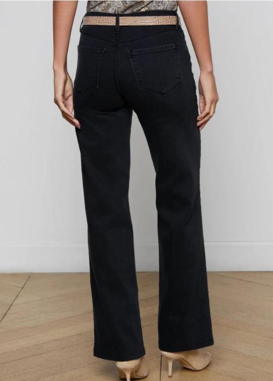26FW 라장스 스트레이트 팬츠 2859CSNSCOTTIE WABL Washed black - L'AGENCE