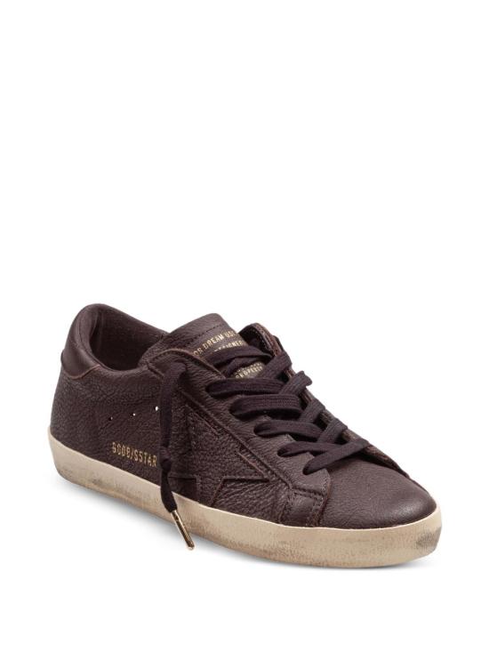 26FW 골든구스 SUPER STAR 슈퍼 스타 클래식 스니커즈 GWF00101 F0088755381 DARK BROWN - GOLDEN GOOSE
