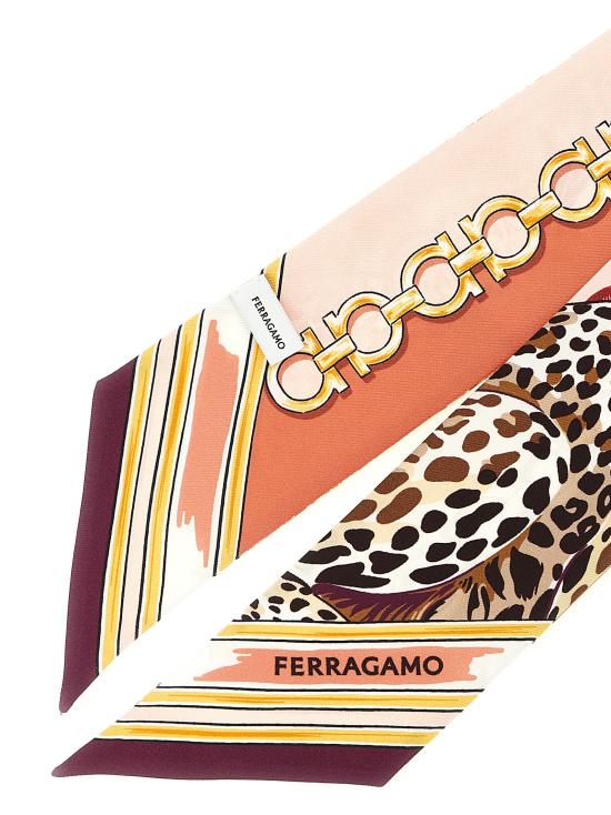 26FW 살바토레 페라가모 머플러/스카프 795097ROSA Pink - SALVATORE FERRAGAMO